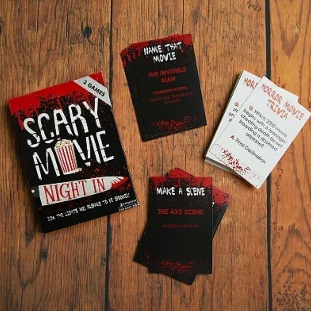 Night In Scary Movie Card Game NWT